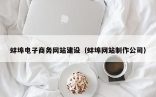 蚌埠电子商务网站建设（蚌埠网站制作公司）